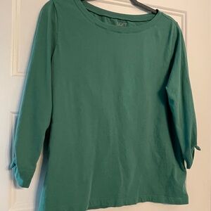 LOFT Women's Green Top